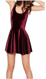 Body Shaping Velvet Dress