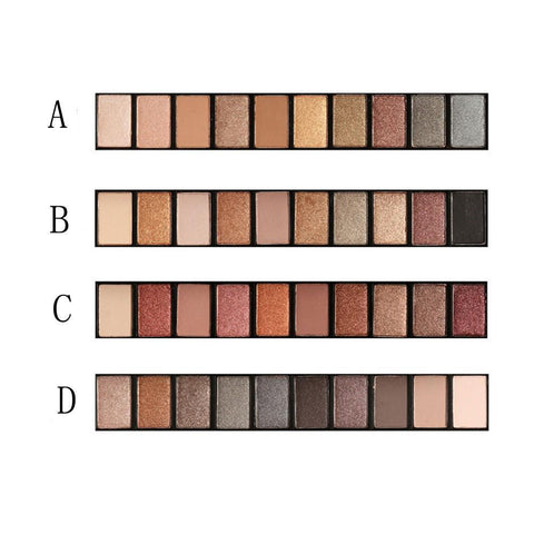 Shimmer Warm Matte Eye Shadow Palette