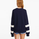 Navy Hockey Pullover