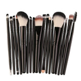 15 Pcs Full Eyeshadow Brush Set