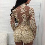 Lacey Transparent Romper