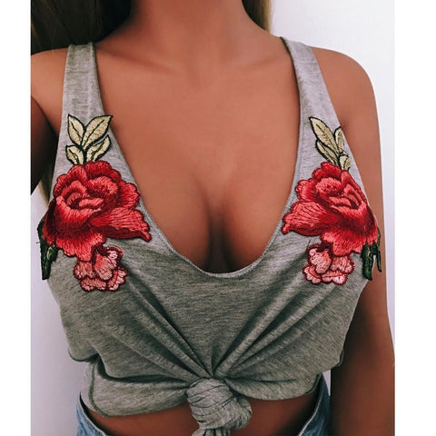 Rosey V-Neck Tank